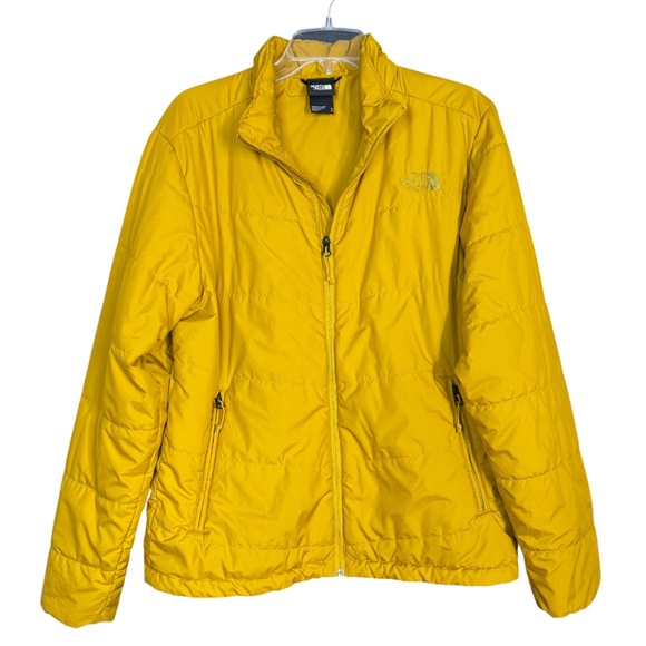 The North Face Eco ThermoBall Jacket (NF0A5GDC) In Yellow Men's Size Medium - Picture 1 of 13